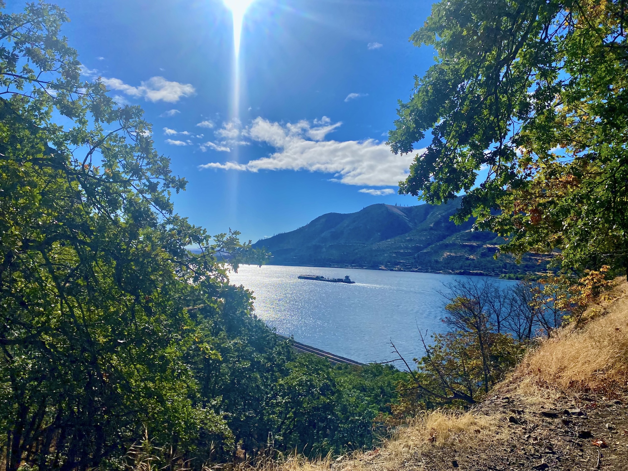 Lyle Cherry Orchard Trail view Point